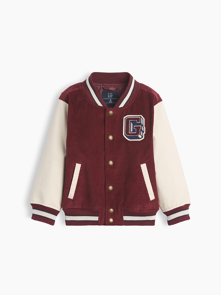 Image number 1 showing, Baby & Toddler Varsity Jacket