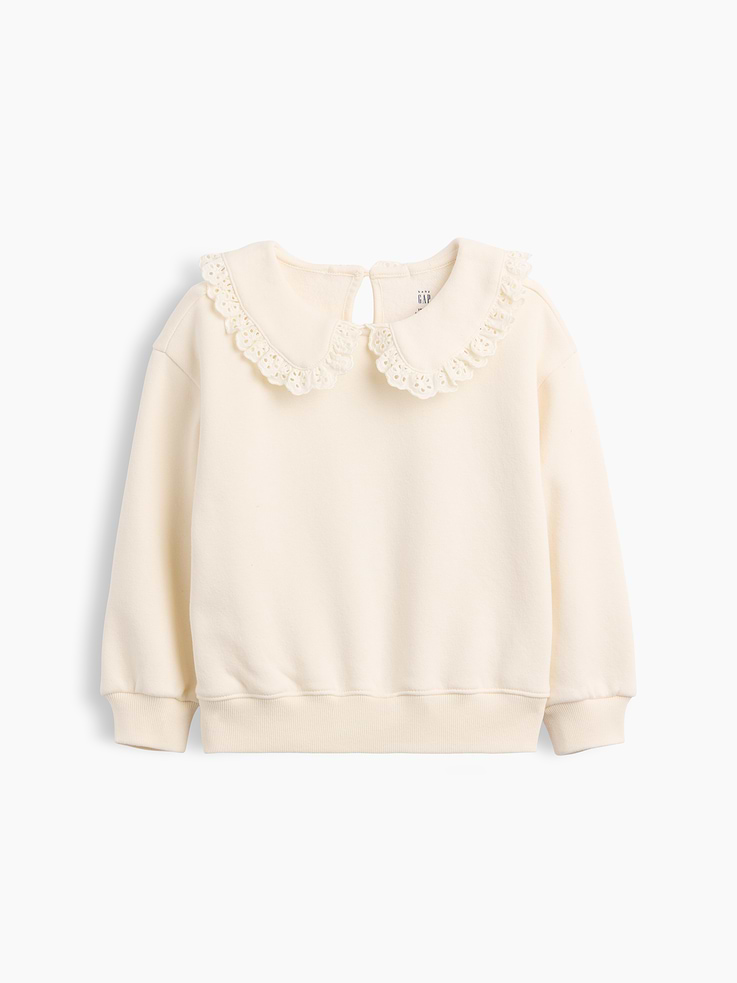 Image number 1 showing, Baby & Toddler VintageSoft Collared Sweatshirt
