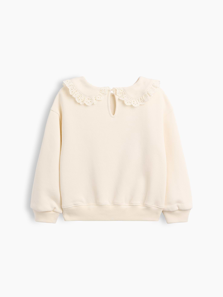 Image number 2 showing, Baby & Toddler VintageSoft Collared Sweatshirt