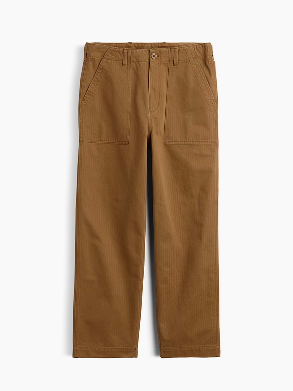 Herringbone '90s Loose Pants