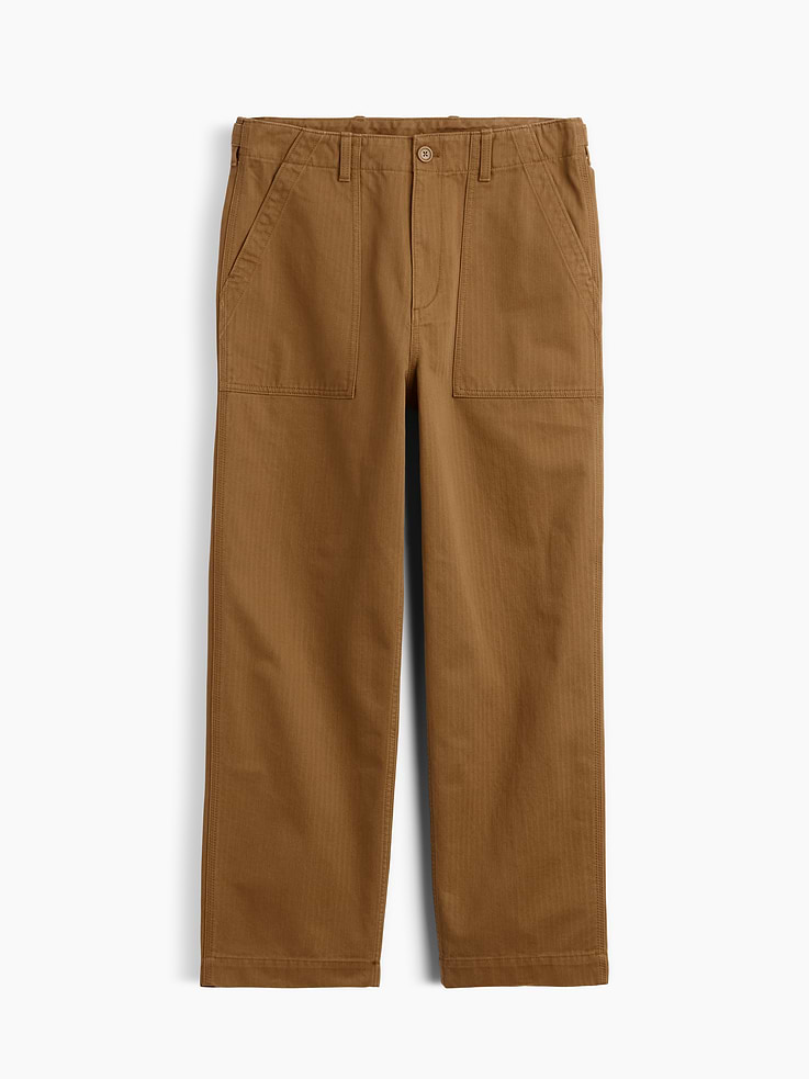 Image number 7 showing, Herringbone '90s Loose Pants