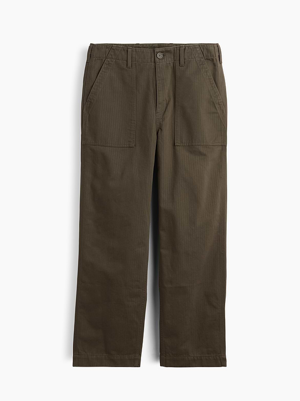 Herringbone '90s Loose Pants