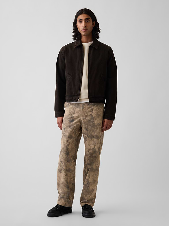 Heavyweight Twill Baggy Khakis