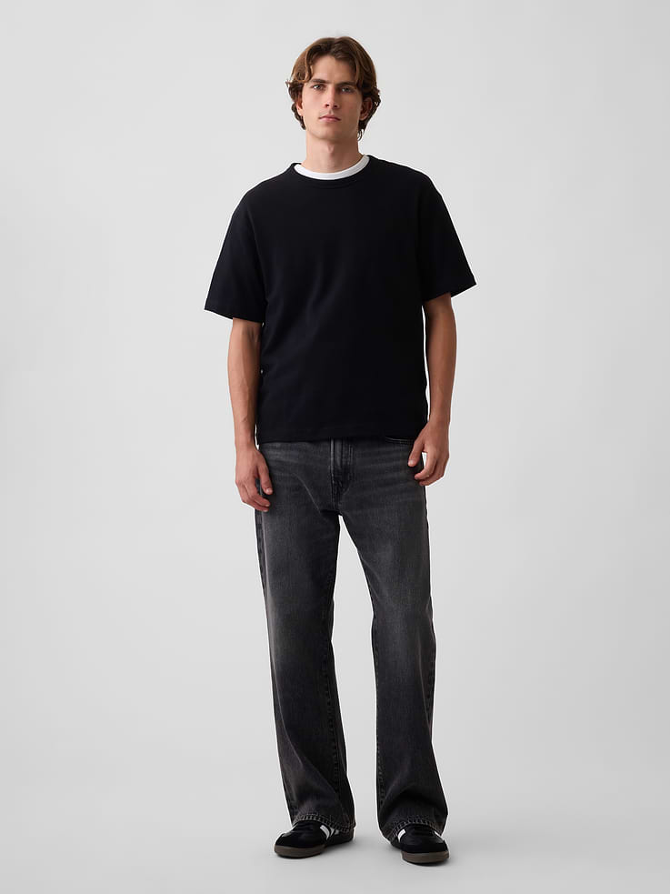 Image number 1 showing, Loose Boot Jeans