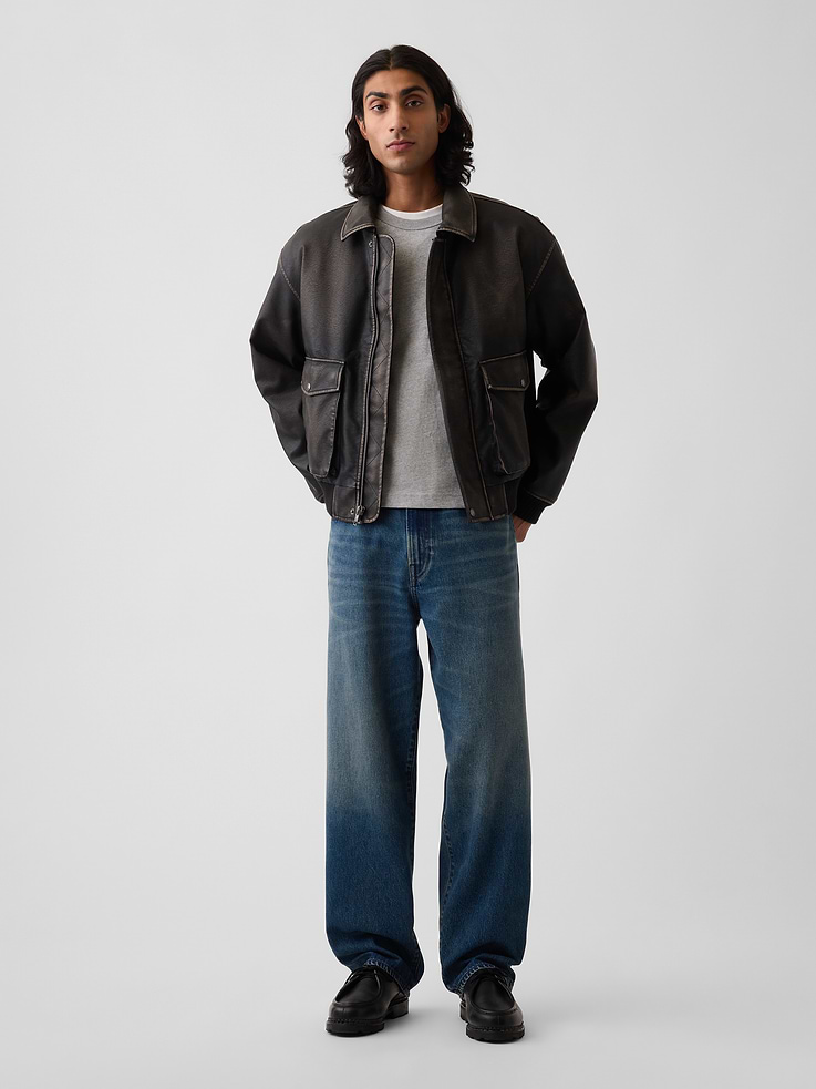 Image number 5 showing, Baggy Jeans