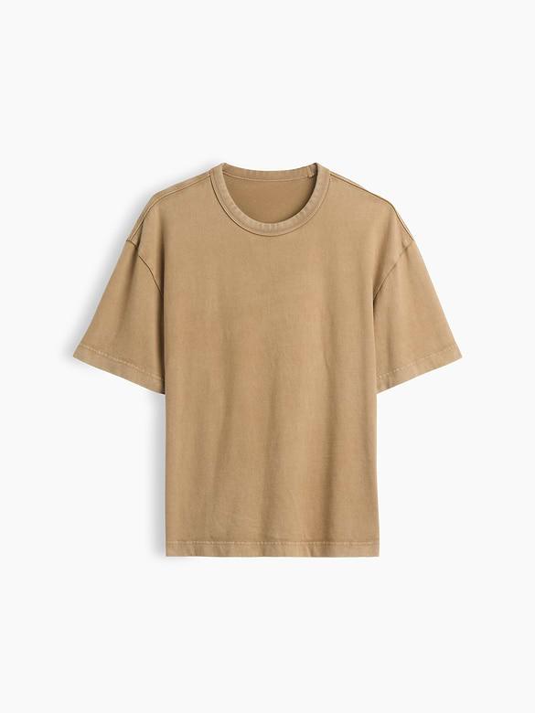 Adult Heavyweight Crop T-Shirt