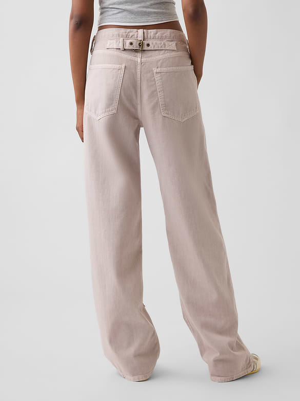 Low Rise '90s Loose Double-Knee Carpenter Pants