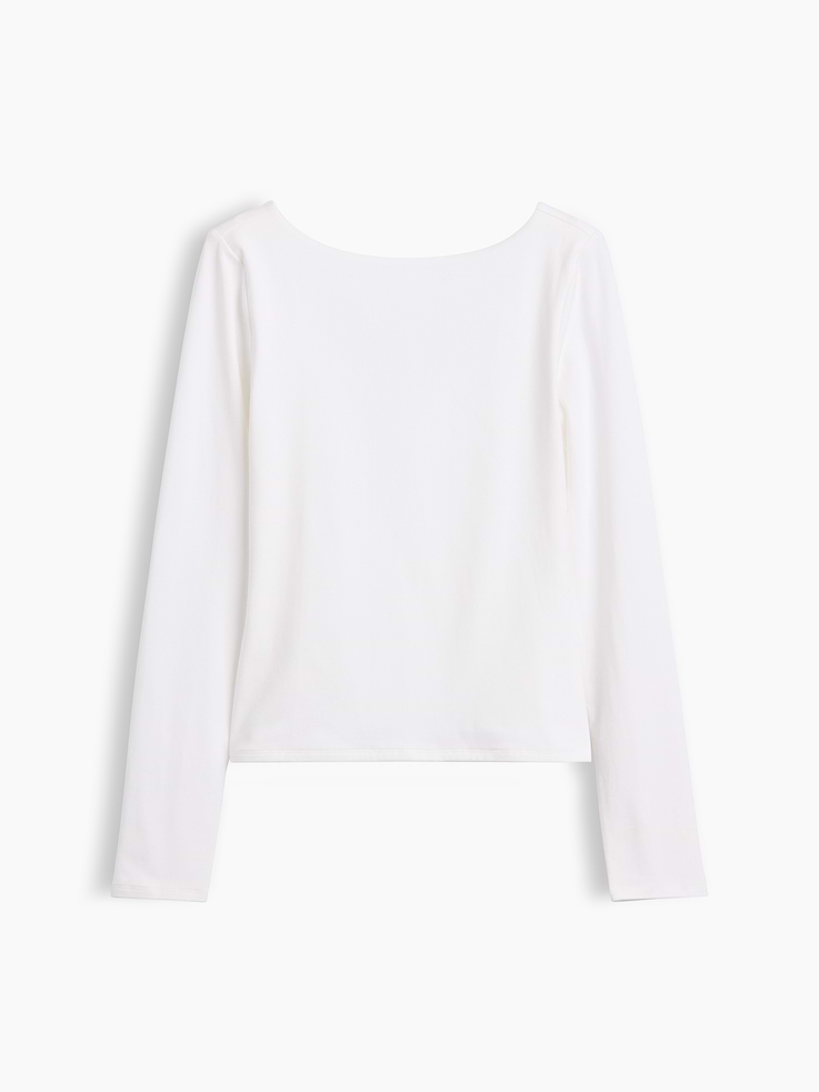 Image number 2 showing, CloseKnit Jersey Scoop-Back T-Shirt