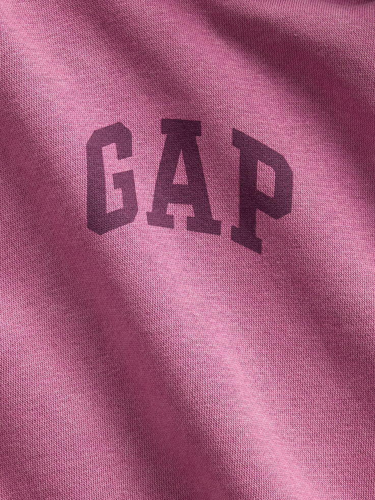 Image number 4 showing, VintageSoft Crop Logo Hoodie