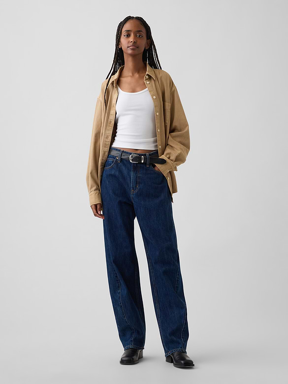 Denim Big Shirt