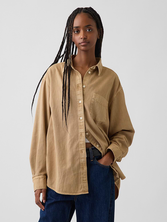 Denim Big Shirt