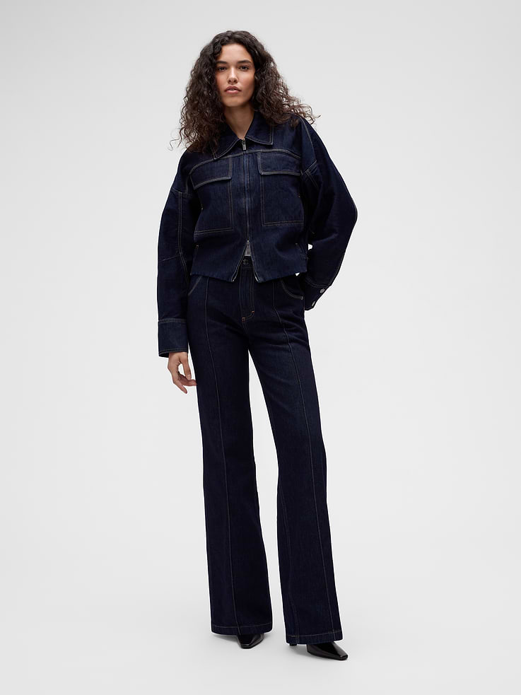 Image number 2 showing, GapStudio Double-Pocket Denim Jacket