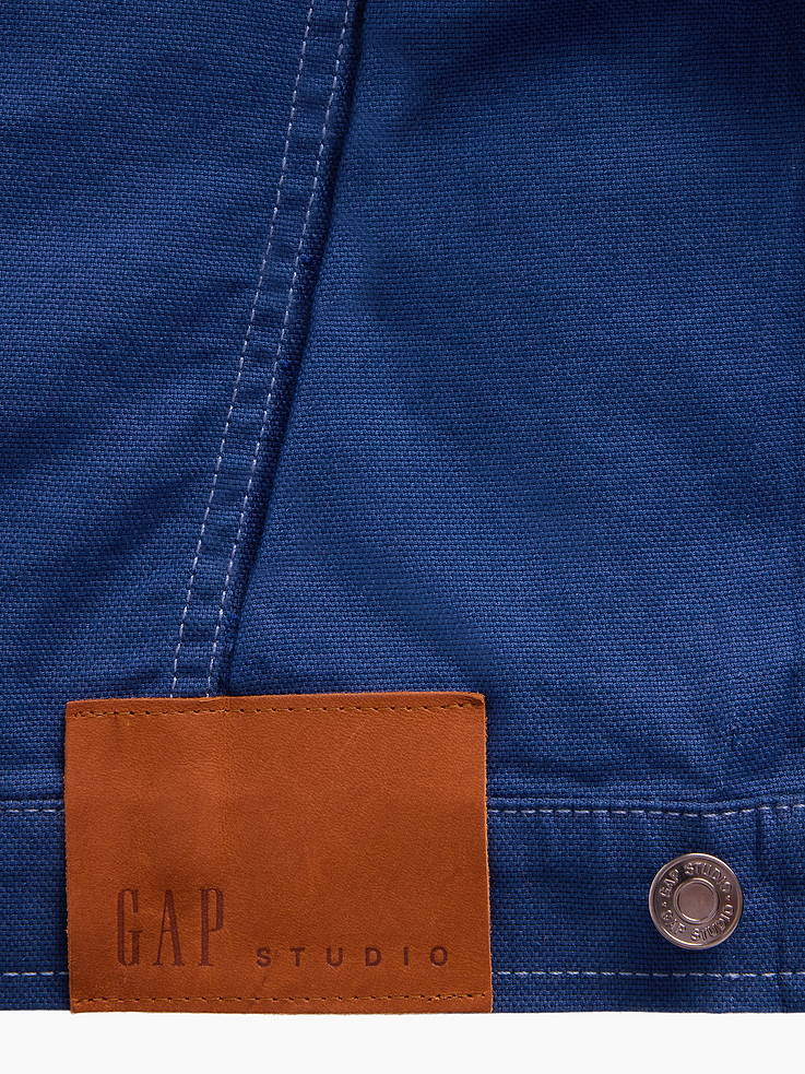 Image number 7 showing, GapStudio Crop Canvas Jacket