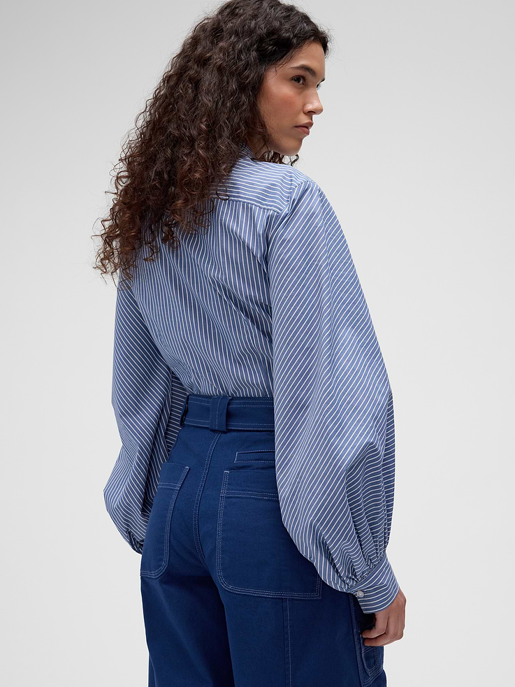 Image number 2 showing, GapStudio Poplin Fitted Shirt