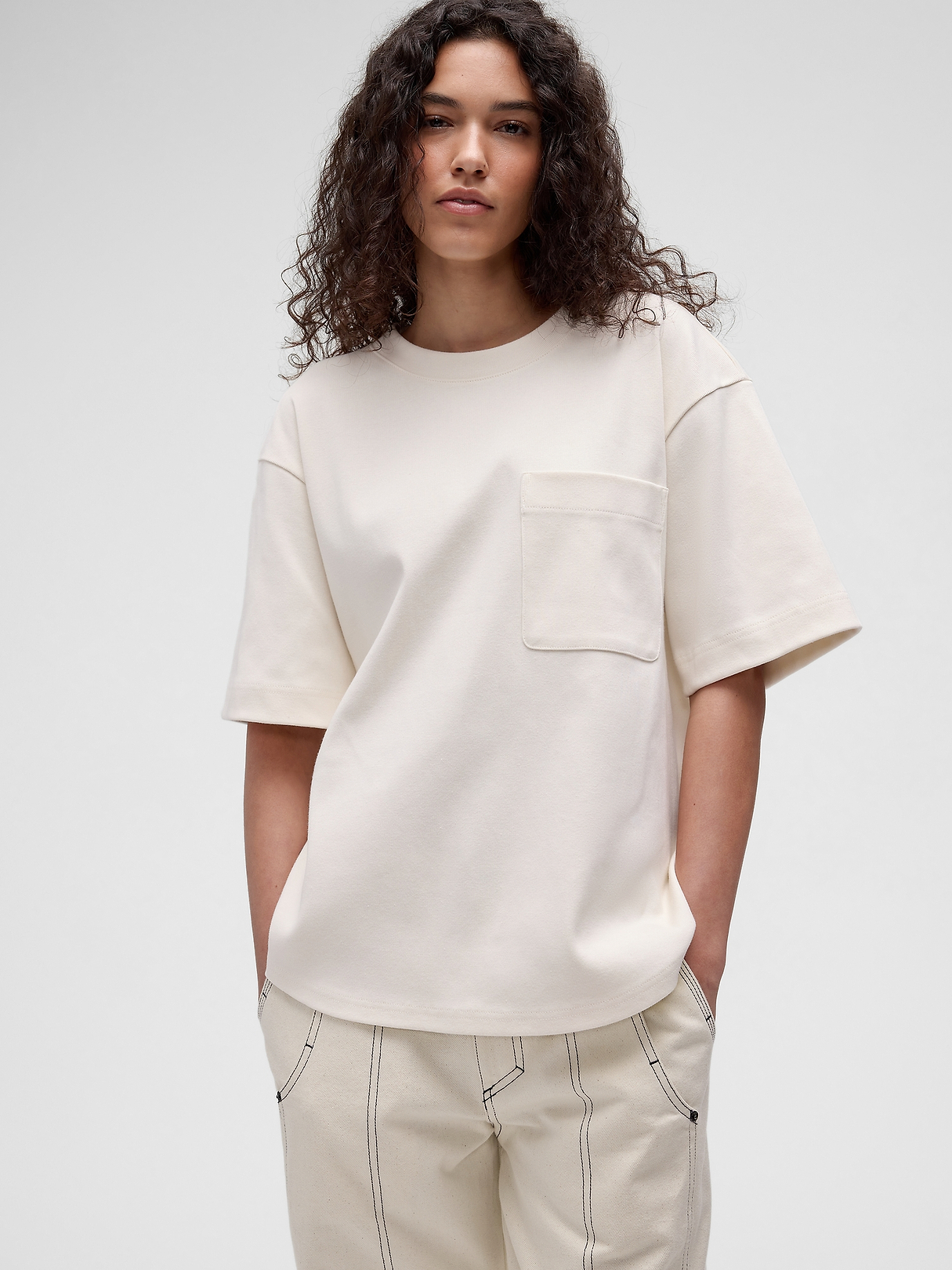 GapStudio Extra Heavyweight Pocket T-Shirt | Gap