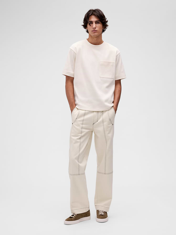 Image number 3 showing, GapStudio Extra Heavyweight Pocket T-Shirt