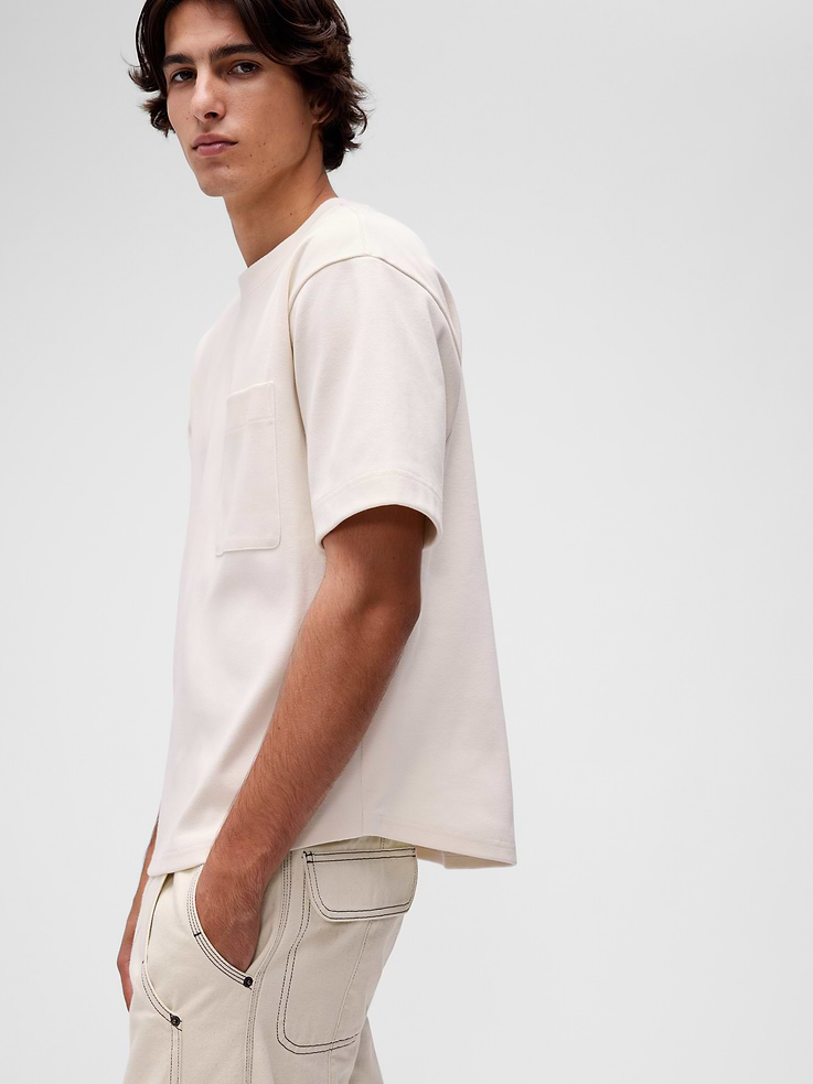 Image number 5 showing, GapStudio Extra Heavyweight Pocket T-Shirt