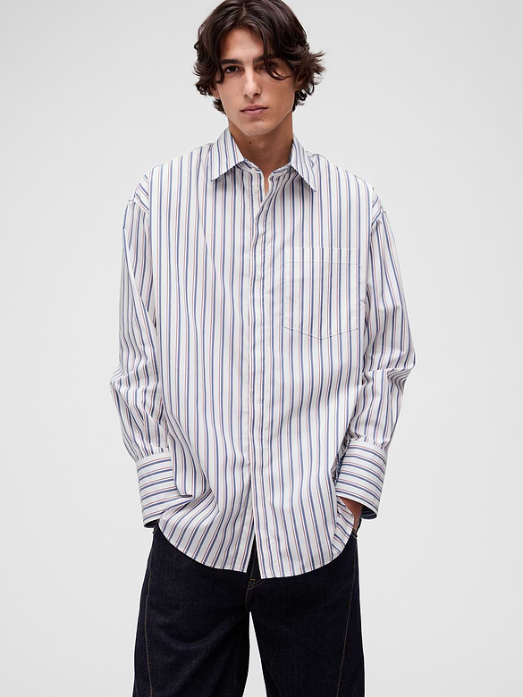 GapStudio Poplin Big Shirt