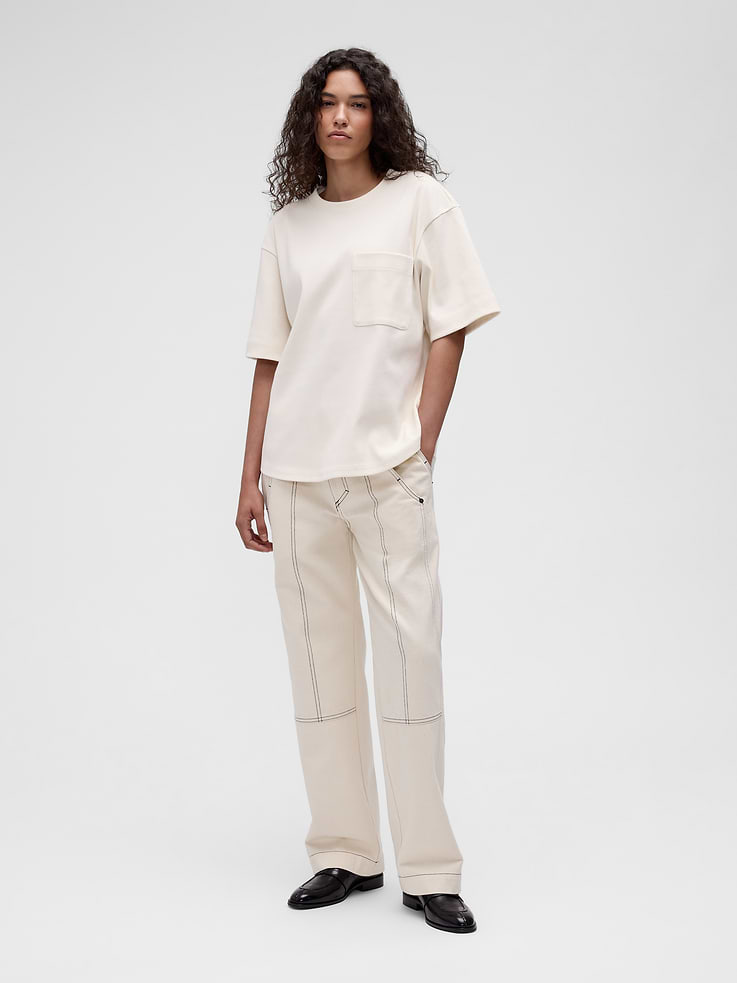 Image number 5 showing, GapStudio Relaxed Utility Jeans