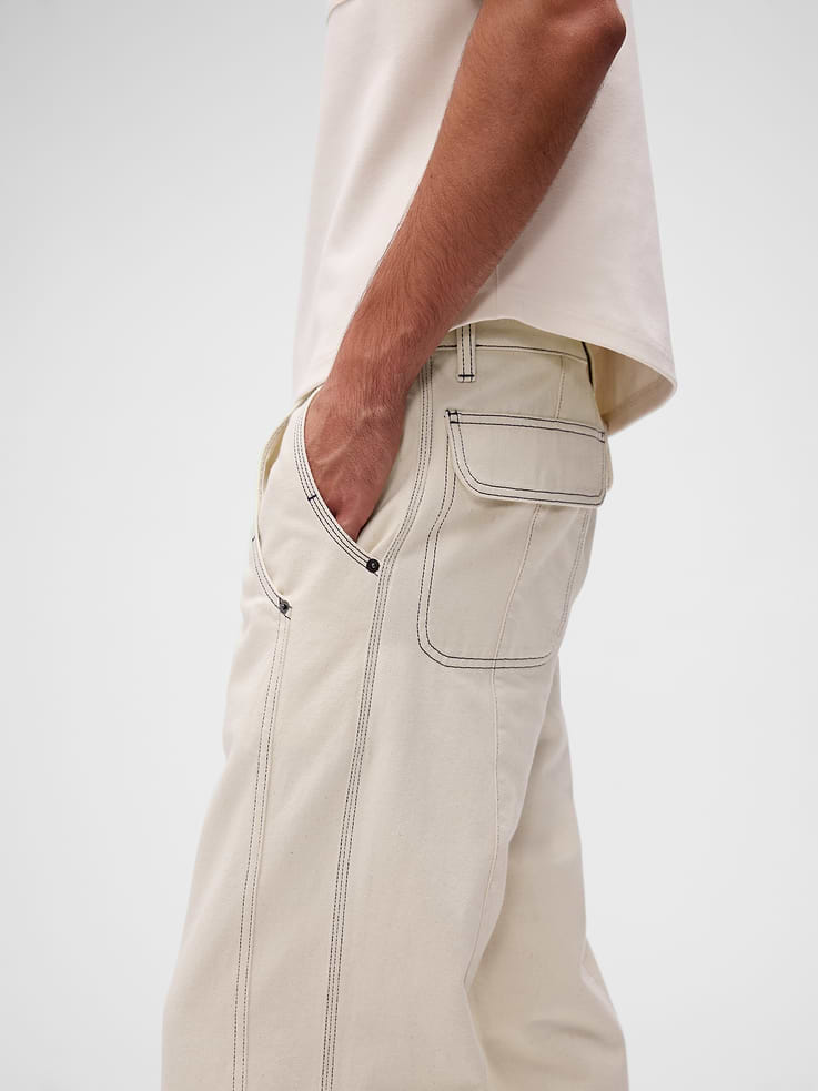 Image number 6 showing, GapStudio Relaxed Utility Jeans