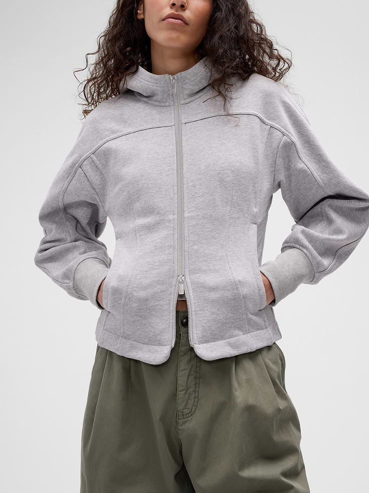Image number 5 showing, GapStudio Structured Zip Hoodie