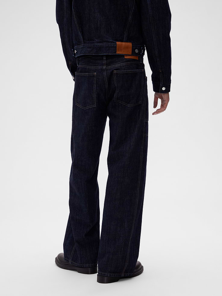 Image number 4 showing, GapStudio Baggy Utility Jeans
