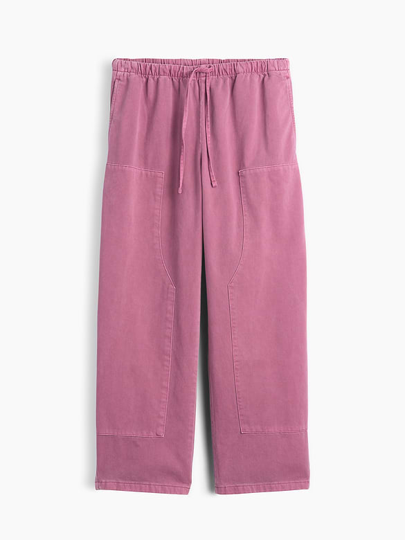Easy Double-Knee Barrel Pants