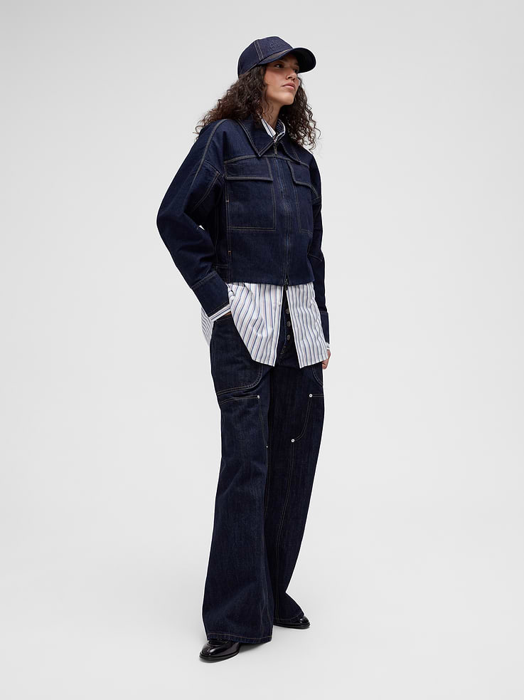 Image number 5 showing, GapStudio Baggy Utility Jeans