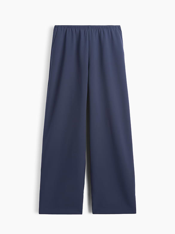 Easy Wide-Leg Pants