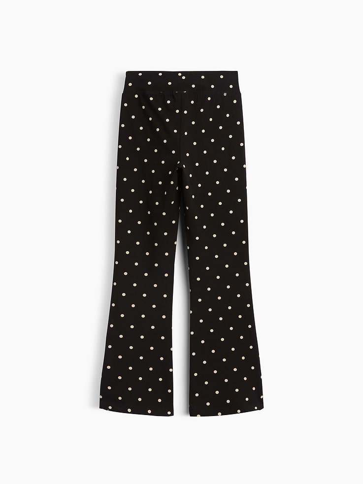 Image number 2 showing, Kids Stretch Jersey Flare Leggings