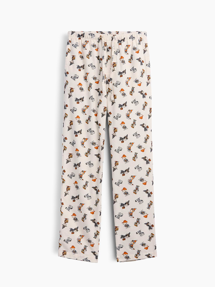 Image number 4 showing, Peanuts Relaxed Print Flannel PJ Pants