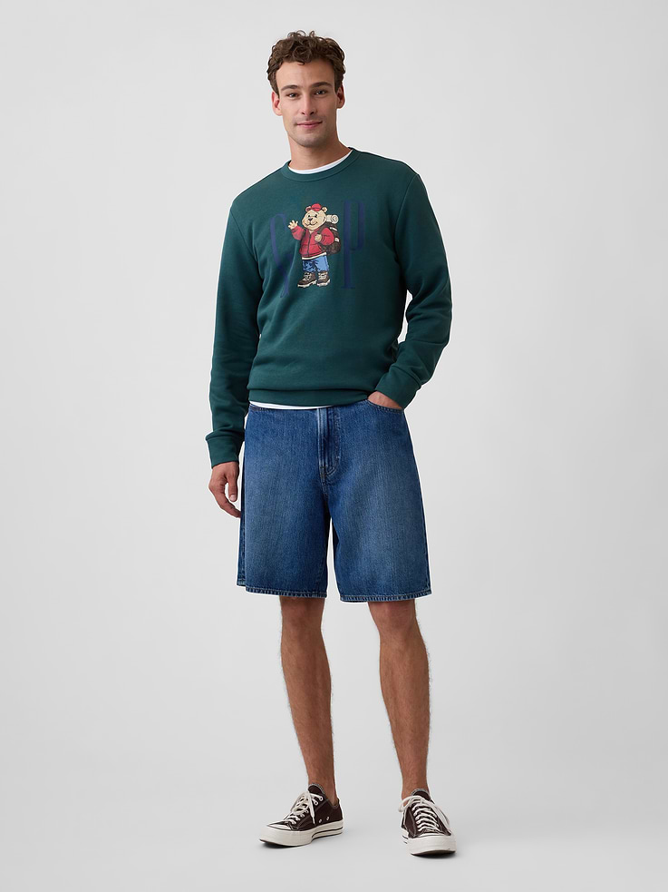 Image number 3 showing, Gap Logo Crewneck Sweatshirt