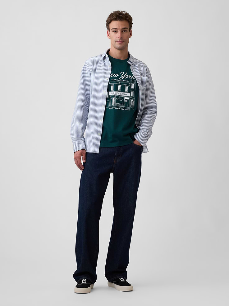 Image number 3 showing, Everyday Soft Relaxed Graphic T-Shirt