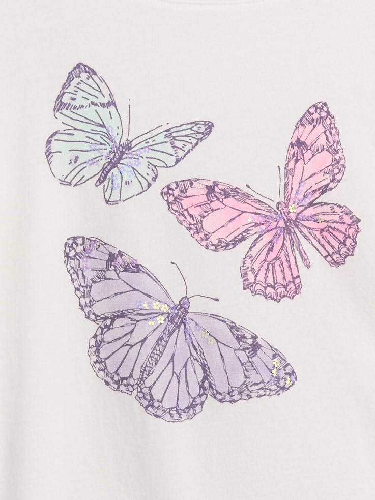 Image number 2 showing, Kids Oversized Graphic T-Shirt