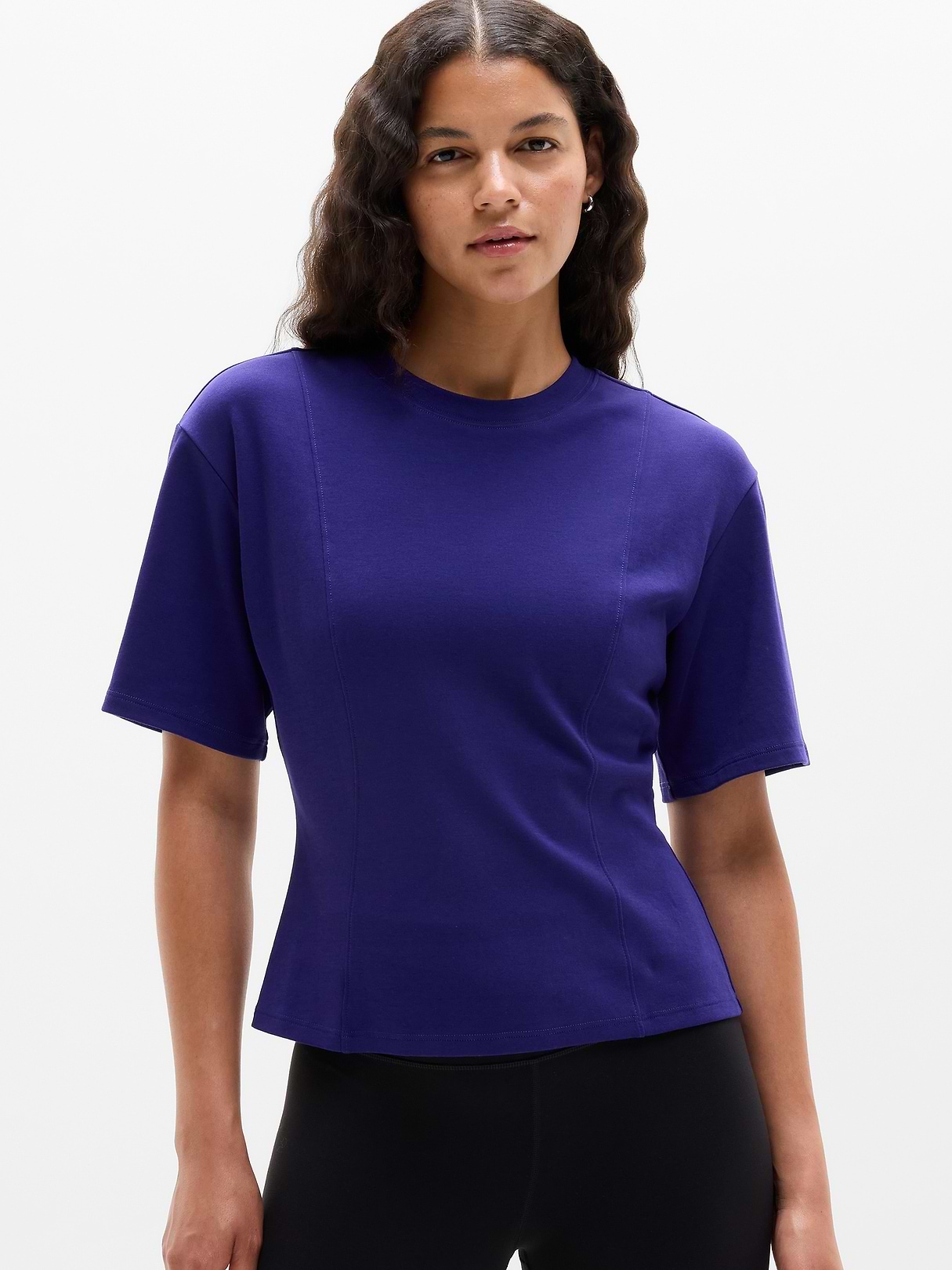 Wishful Cotton Tee | Athleta