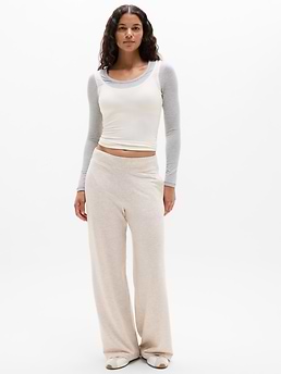 Coaster Luxe Straight Leg Pant — Sandstone Heather by Athleta