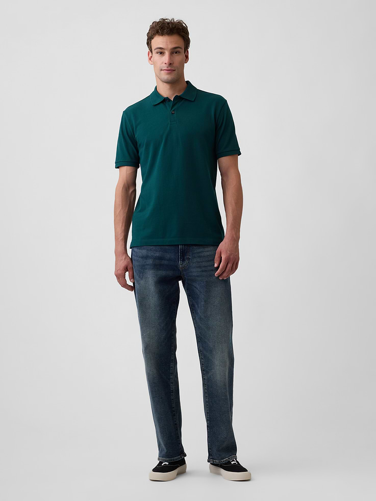 Image number 3 showing, Stretch Pique Polo Shirt