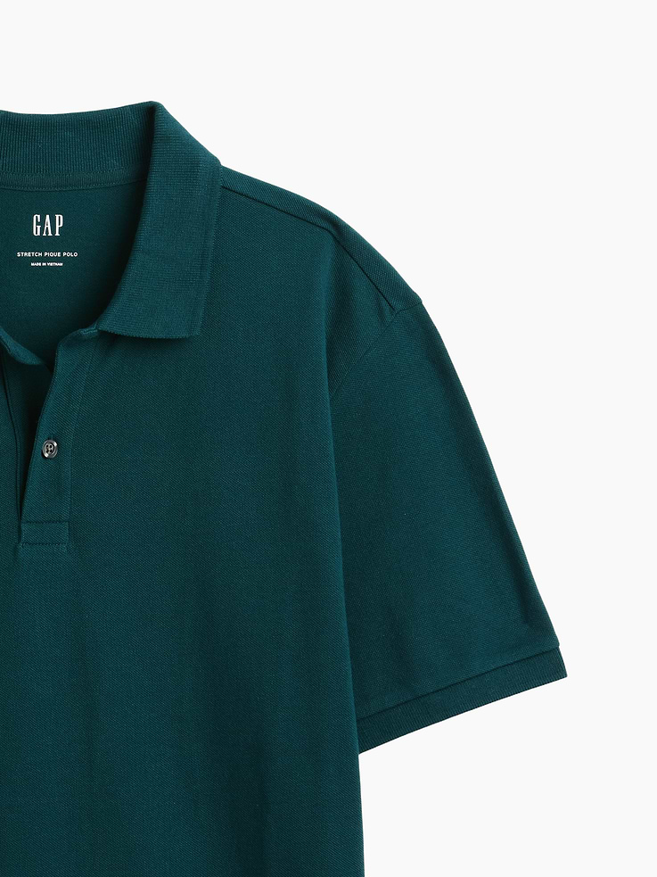 Image number 4 showing, Stretch Pique Polo Shirt