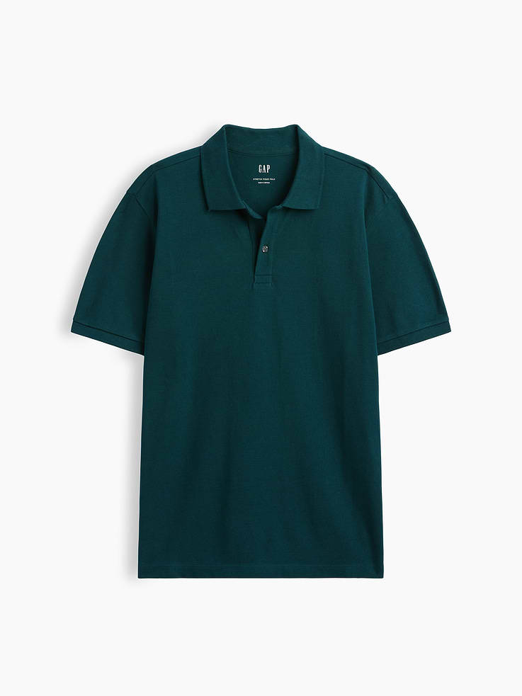 Image number 5 showing, Stretch Pique Polo Shirt