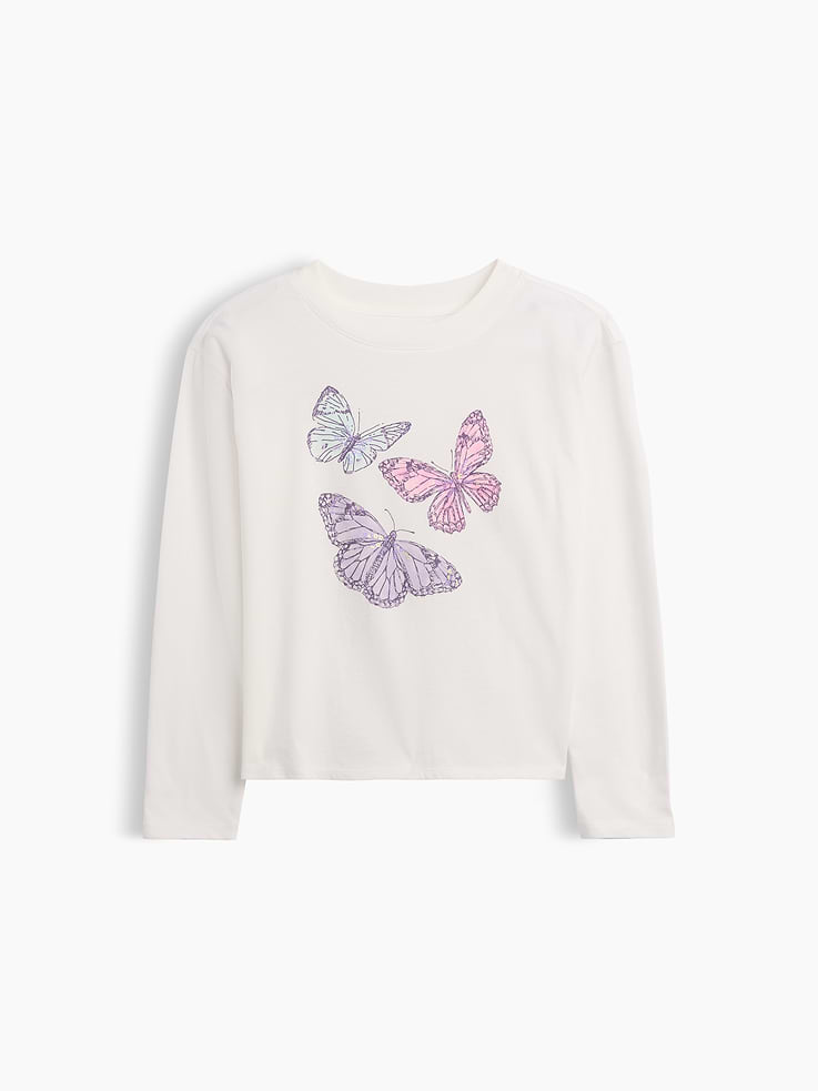 Image number 1 showing, Kids Oversized Graphic T-Shirt