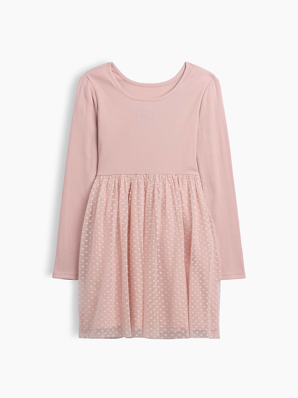 Kids Ribbed Dress