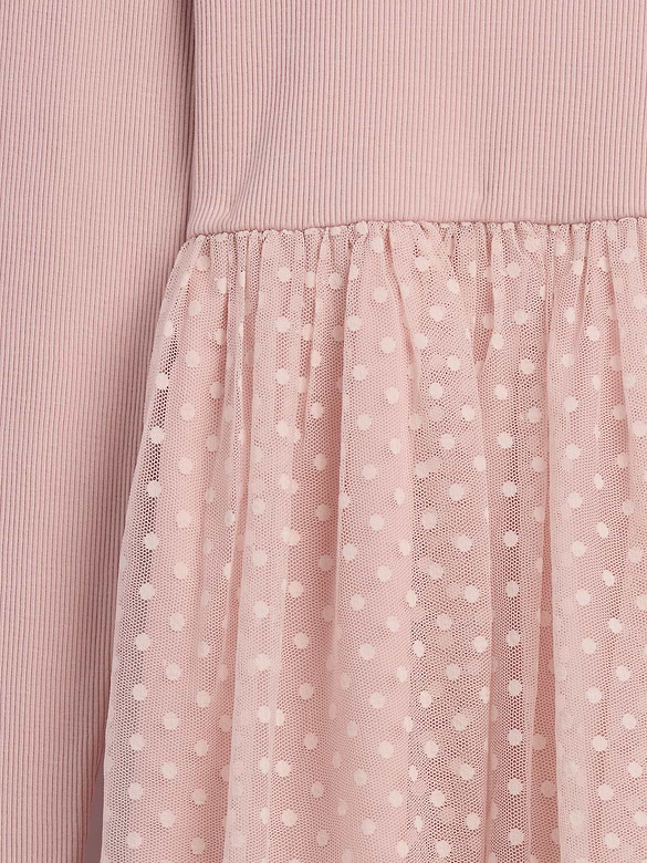 Kids Ribbed Dress