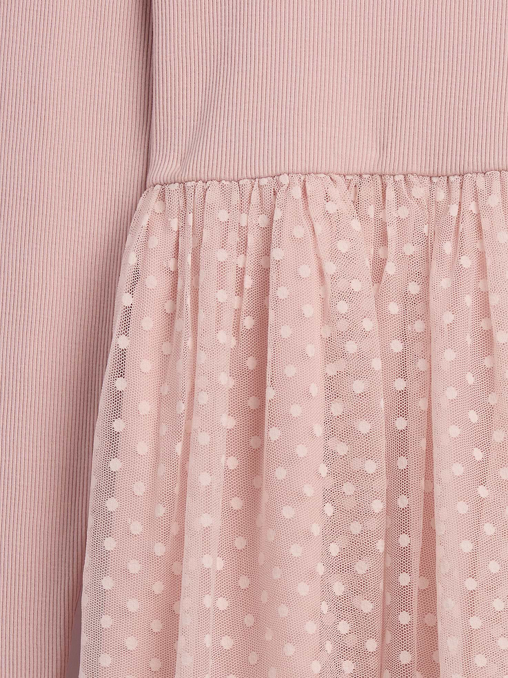 Image 2 of 3, Kids Ribbed Dress