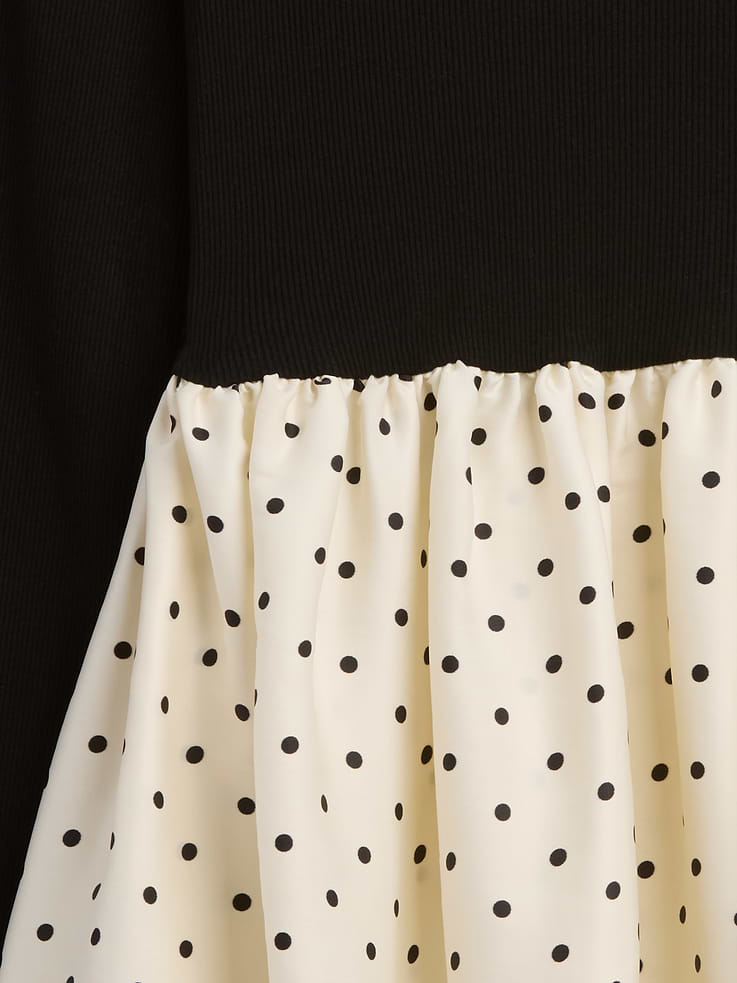Image 2 of 3, Kids Ribbed Dress