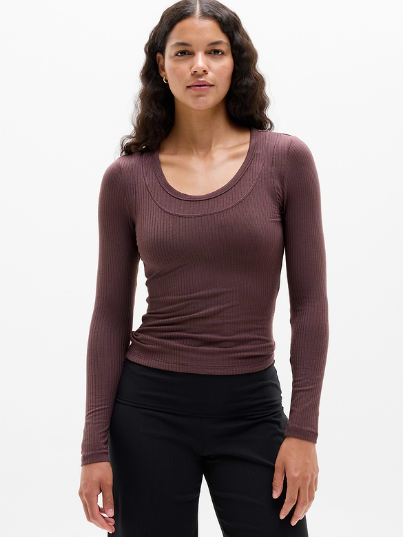 Perfect Rib Layered Top