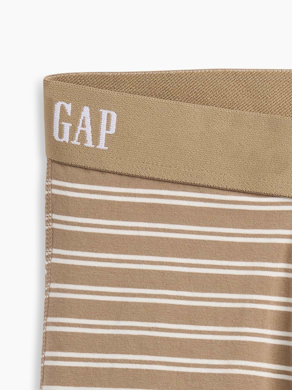 5" Organic Stretch Cotton Boxer Briefs (3-Pack)