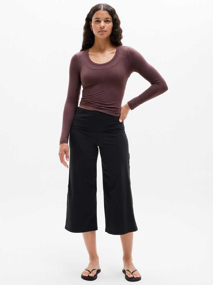 Image number 2 showing, Perfect Rib Layered Top