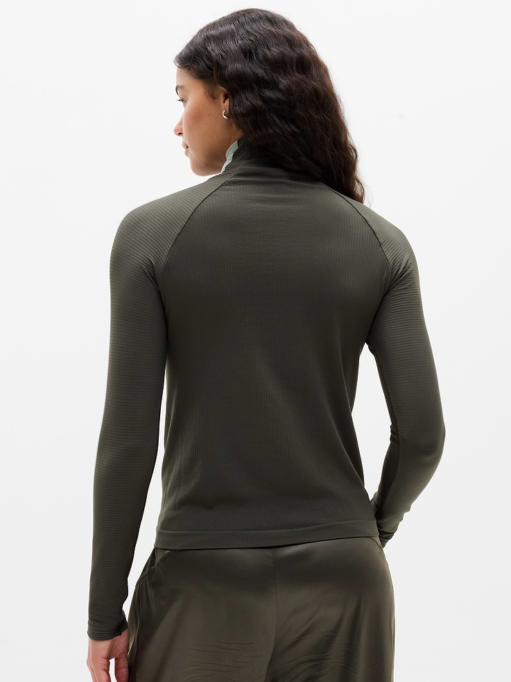 Image number 6 showing, Renew Seamless Mock Neck Top