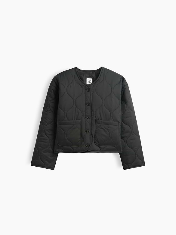 Kids Recycled Lightweight Quilted Jacket
