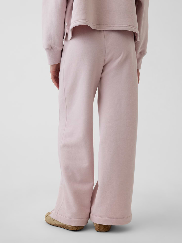L'image numéro 4 présente Pantalon ballon en coton ouaté VintageDoux de style universitaire pour Enfant